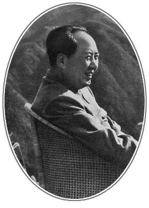 1961年，毛泽东同志在庐山