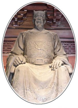 东莞袁崇焕纪念园袁督师祠塑像