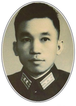 1962年任中校时留影