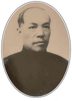 梁启超1927年(55岁)时的照片